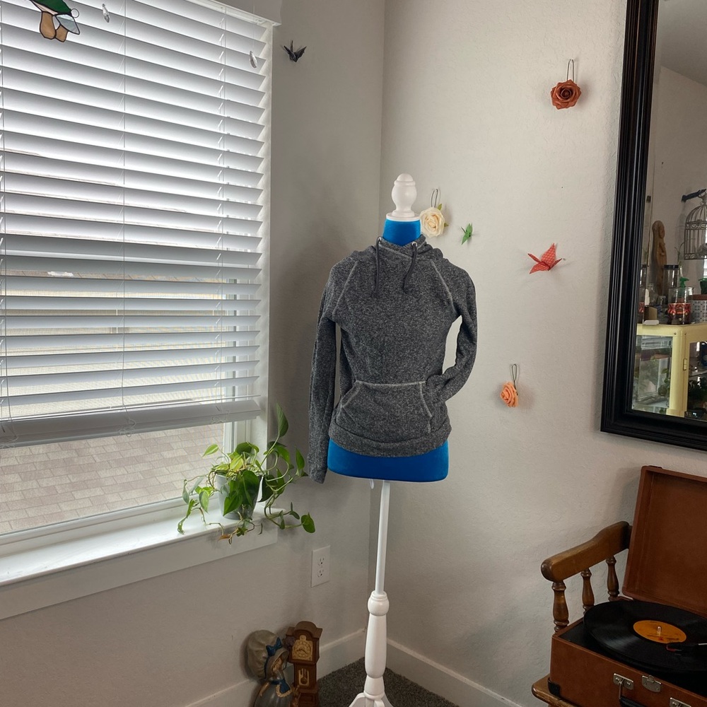 Grey Derek Heart Sweatshirt